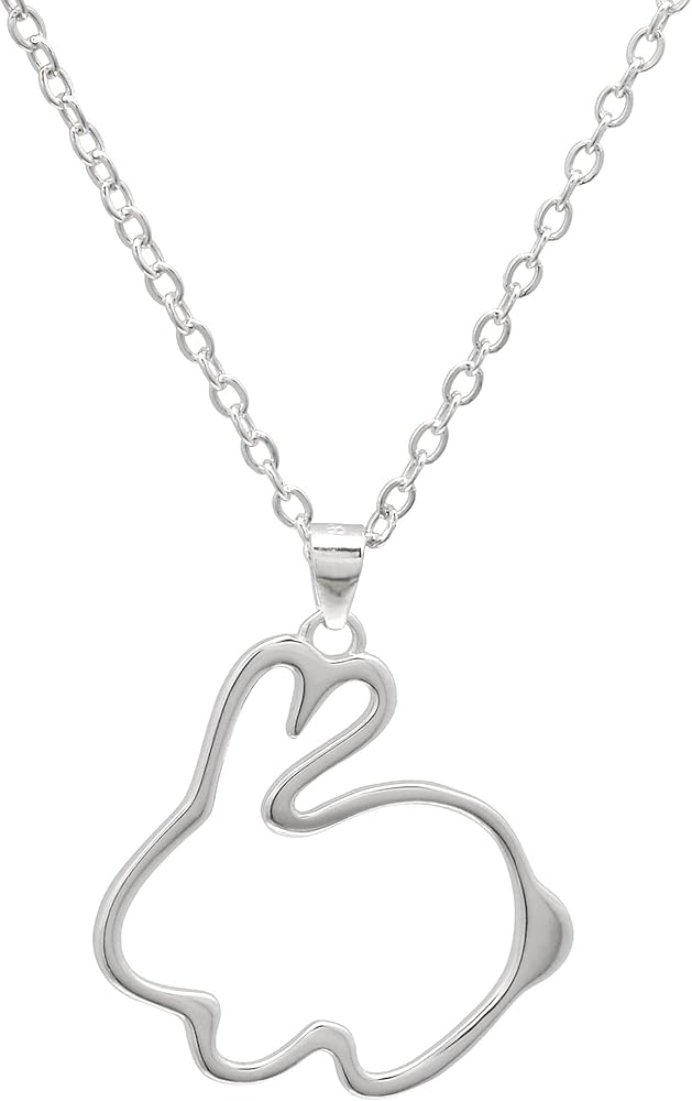 Paialco 925 Sterling Silver Cute Animal Pendant Necklace for Women Girl